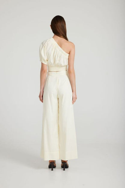 Harlow Pant in Ivory by Daisy Says