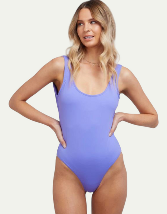 Essentials Cheeky One Piece in Purple by All About Eve